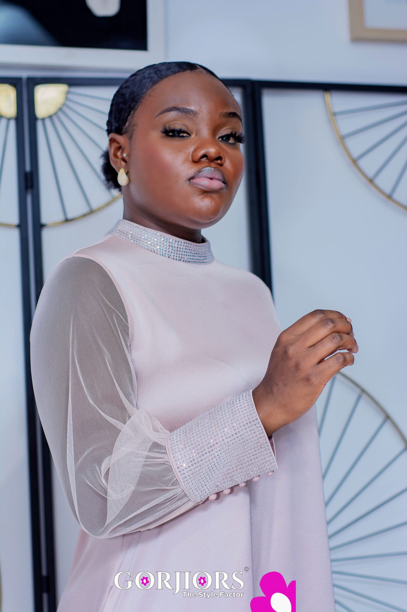 gorjiors-peach-sequenced-dress-3